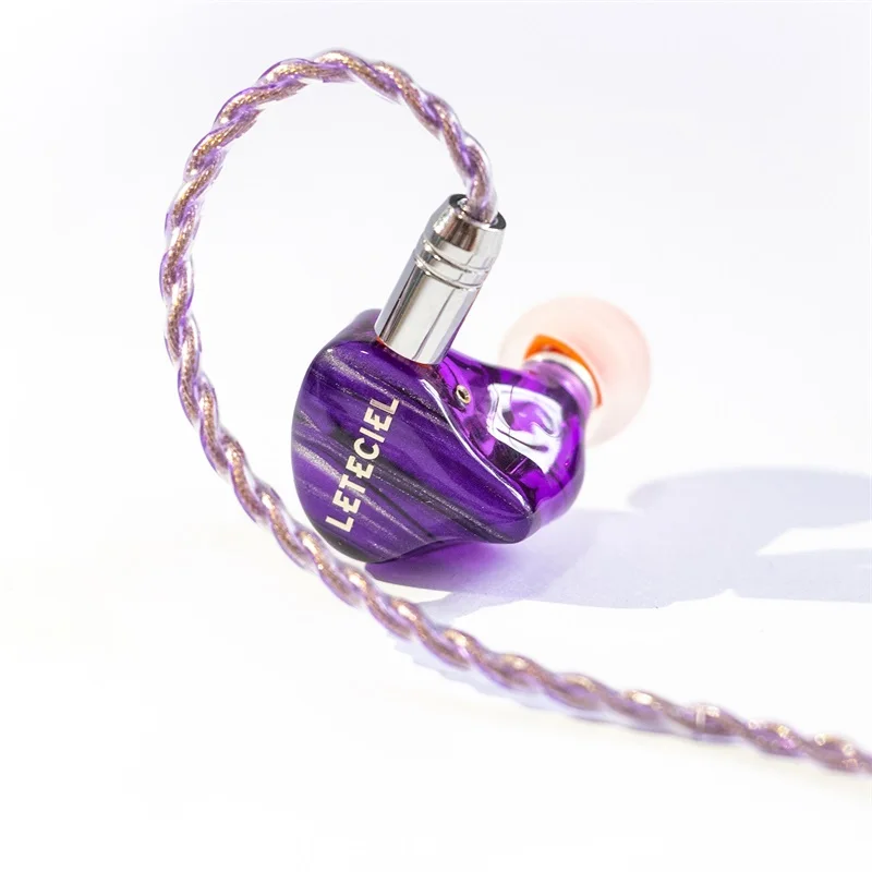 

LETECIEL Magiris Earphones: 1EST+1DD, Galaxy Resin Cavity, Hi-Res Audio, 0.78mm Detachable Cable