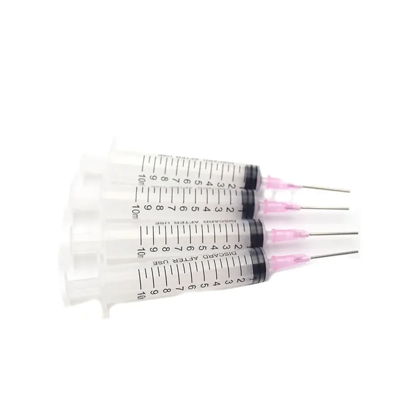 5pc *10ML Refill Tool Syringe with Needle for Epson HP Canon Brother Ricoh FuJi Printer Ink Cartridge and Ciss