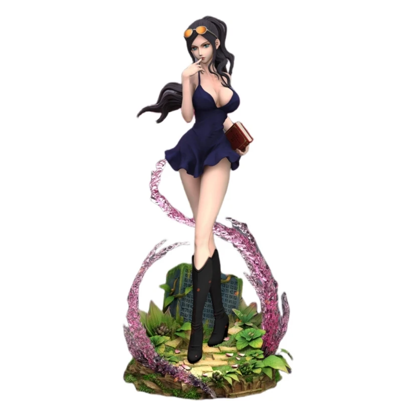 

50Cm Gk Hunter Fan Hf Studio One Piece Nico Robin Miss Allsunday Anime Action Figure Limited Edition Garage Kit Model Statue Toy