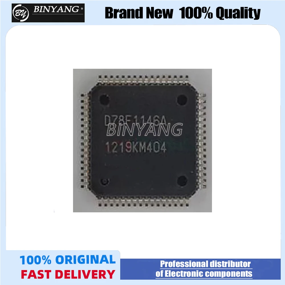 1~10pcs  UPD78F1146AGA-HAB-A TQFP64 D78F1146A 100% New Original
