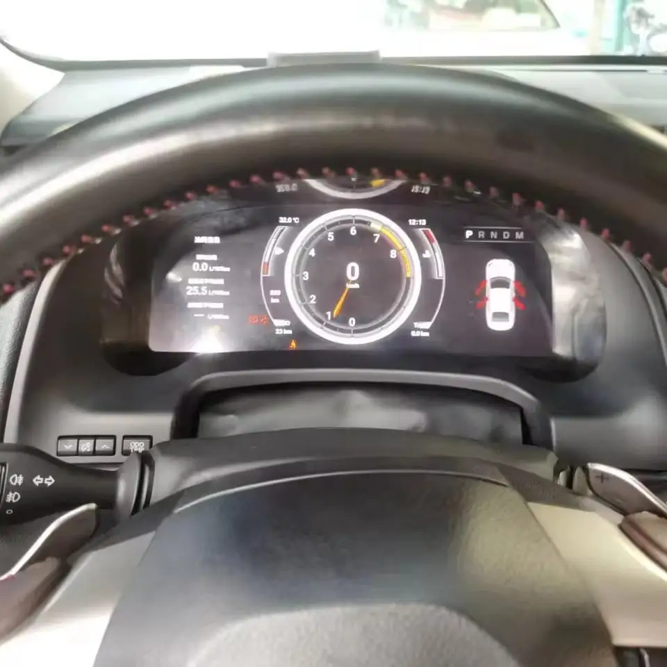 12.3 inch Car Digital Cluster Instrument Virtual CockPit For Lexus RX300 RX330 RX350 RX400 2015 - 2021 LCD Guages Speedometer