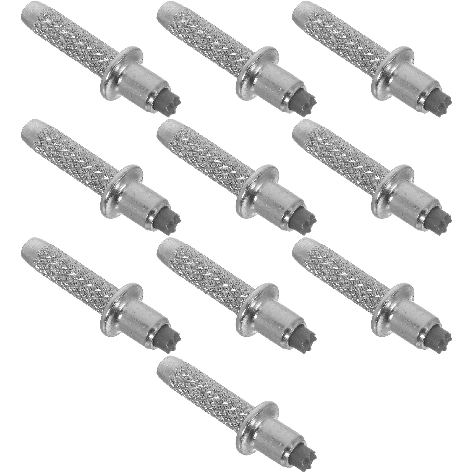 

10pcs Trekking Pole Tips Alpenstock Replacement Accessories Tungsten Steel Rod Tips for Walking Poles Durable Compact