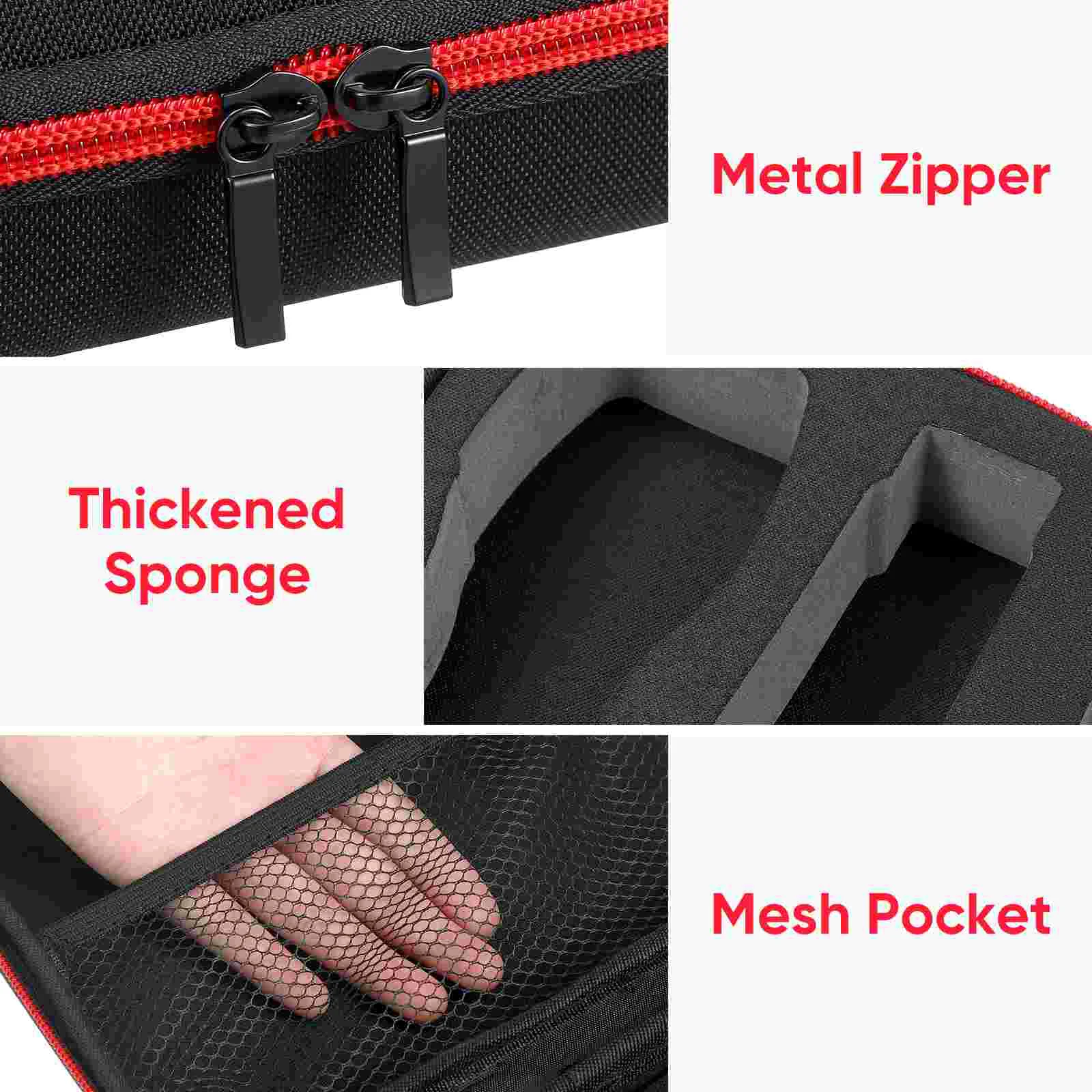 Wireless Microphone Storage Bag Box Pouch Mobile Professional Case Carry Eva Drop-resistant