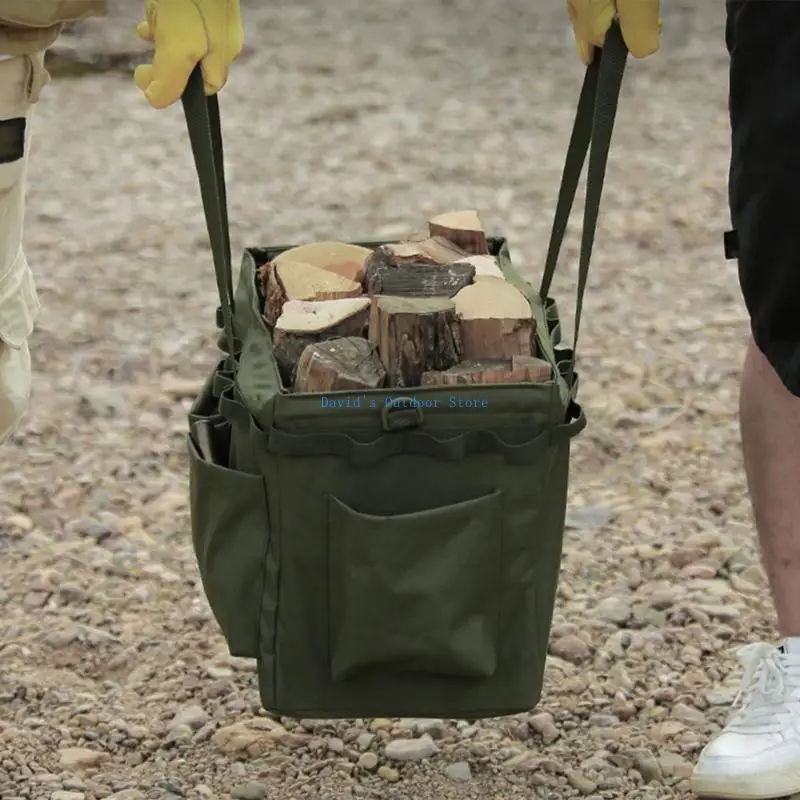 

X3UA Camping Carry Bag-Oxford Storage Bag Practical Folding Toolbox-Organizer