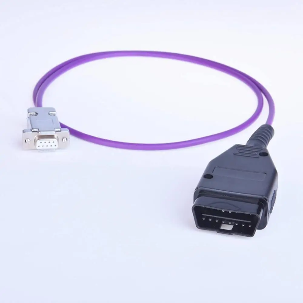 Heavy Duty Truck Diagnostic Cable OBD2 to DB9 Female 1M J1939 J1708 for Cummins Detroit Diesel Volvo Bus Tractor