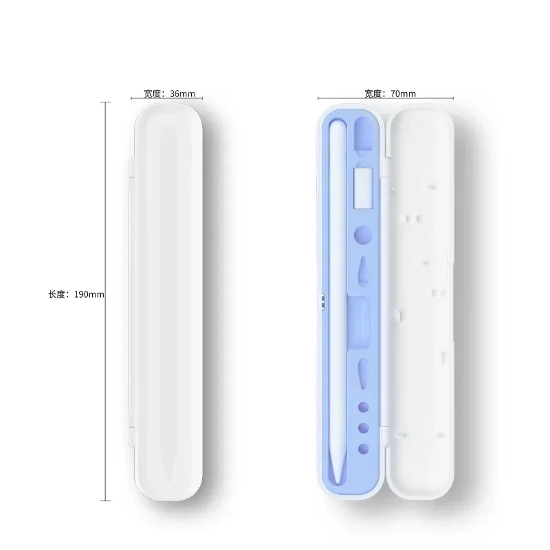 Box For Apple Pencil 2 1 Cover For Apple Pencil 2nd Generation 1st Gen Stylus Pen Holder Protective Case Ipad Pen Accessories