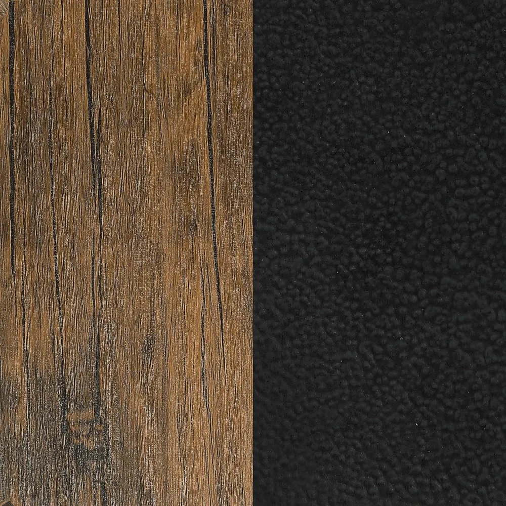 Five-piece Bar Table and Chair Set, Distressed Wood Tabletop, Metal Legs, Backless Bar Stools, Country Style