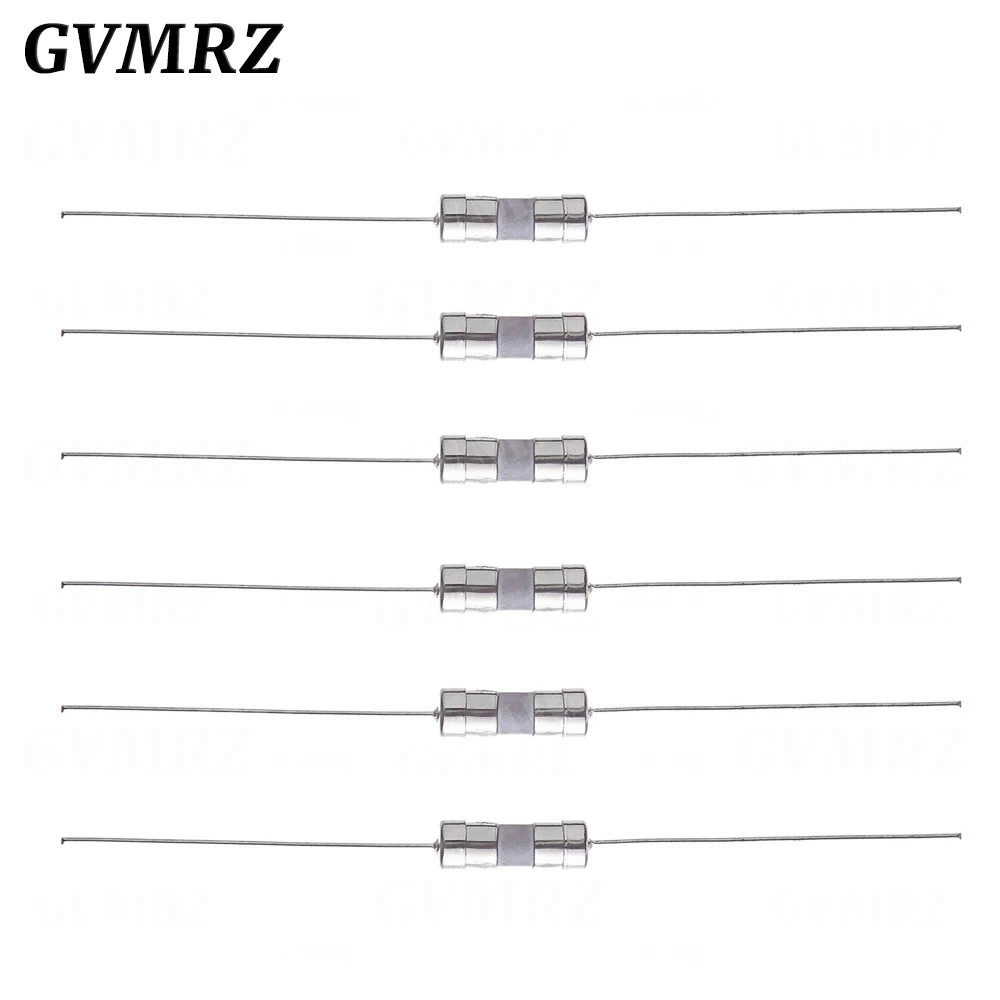 10PCS Quick Break 3.6X10MM Lead Wire Slow Blow Ceramic Fuse Tube 0.5A 1A 1.5A 2A 3A 3.15A 4A 5A 6.3A 8A 10A 15A 250V 3.6*10
