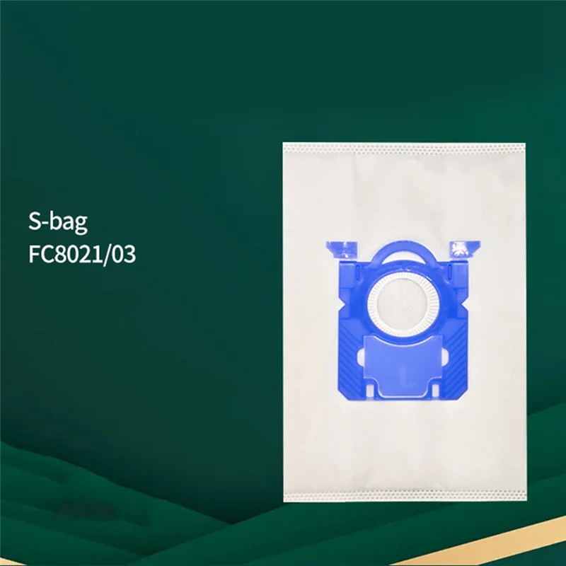 -9월 일렉트로룩스용 먼지 봉투 FC8021/03용 S-백 진공 청소기 액세서리 교체용 진공 봉투 10개