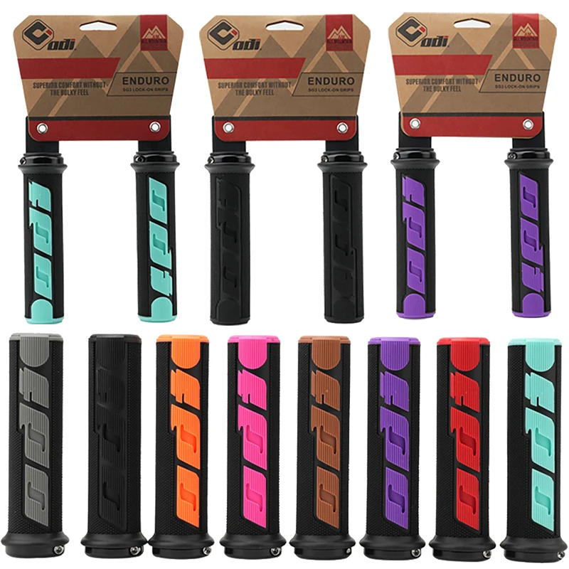 

ODI MTB Grips Non-slip Bike Handlebar Cuff Professional Shock Absorbing Bicycle Handle Bar Cover Grips for BMX Folding Bicycle