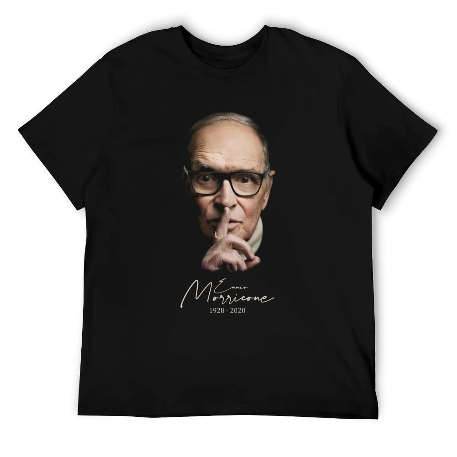 Футболка ENNIO MORRICONE, мужская роскошная футболка для мужчин, хлопковая футболка