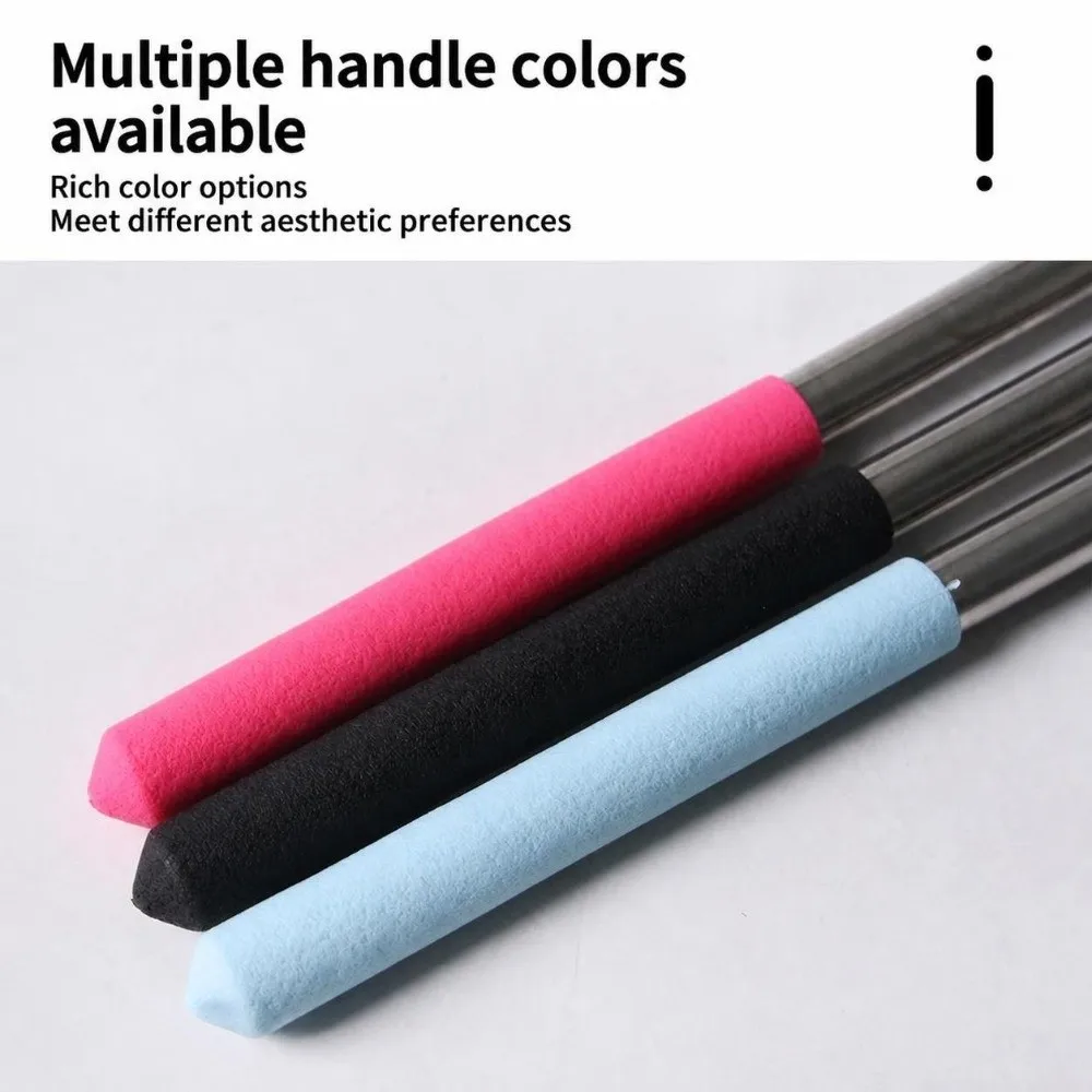 Compact Stainless Steel Cat Teaser Wand Replaceable Head Retractable Telescopic Cat Wand Interactive Cat Cat Owner