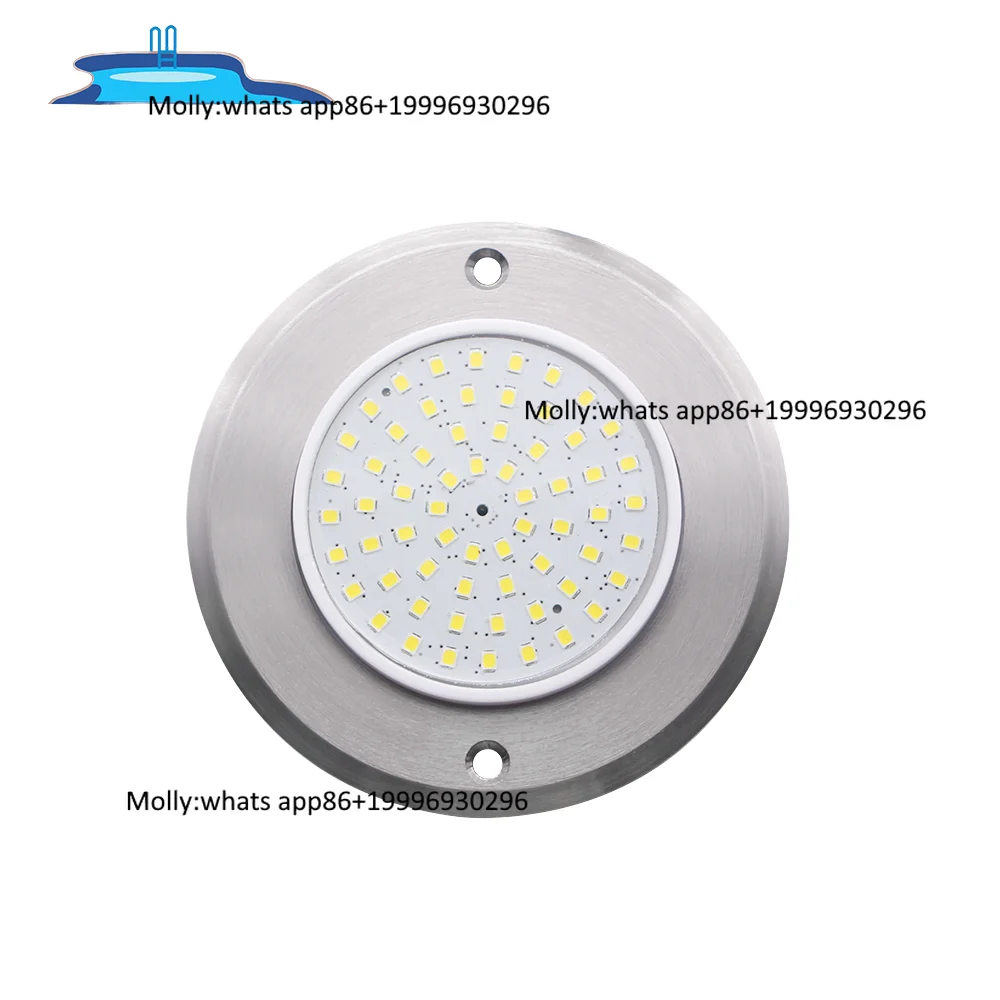Hot Super Slim 10MM RGBW LED Pond Light 12V 316L Stainless Steel Cover IP68 Warm White CCT Anti-Salty Water Landscape Lighting