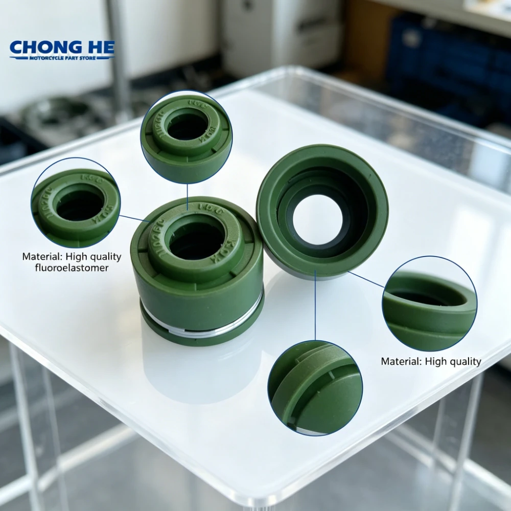 

16/32/64/128pc 5.5mm Motorcycle Engine Intake Valve & Exhaust Valve Oil Seal for Honda CG125 CG 125 125cc