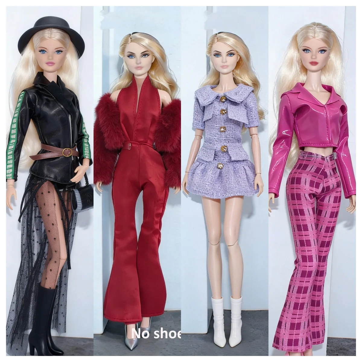 

Новый комплект одежды 2026 года: пальто, брюки, юбка, платье, сумка / костюм для куклы 30 см / наряд для кукол 1/6 Xinyi FR ST OB BB / игрушка для кукольного домика