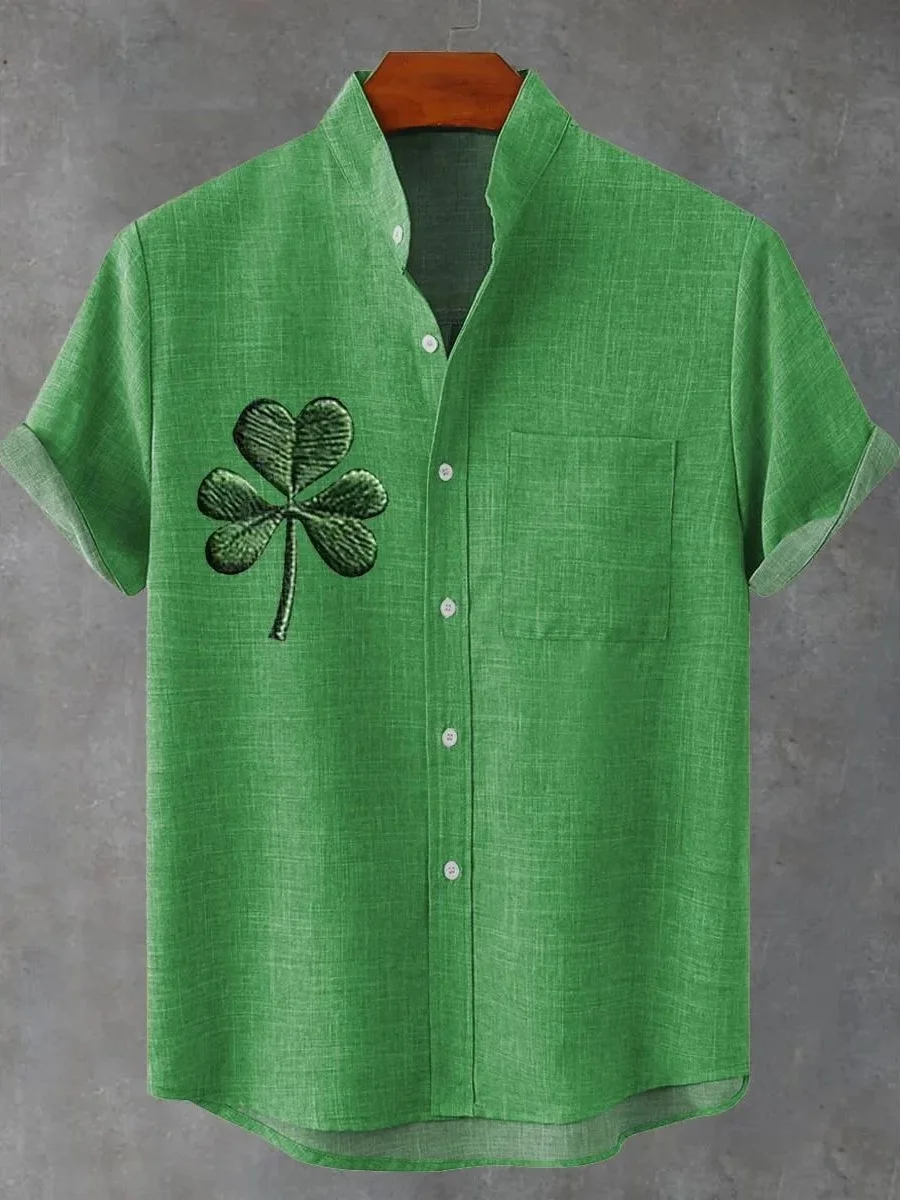 New Hawaiian shirt men's 3D printed high-quality men's clothing casual linen short-sleeved shirt fast delivery - Image 3