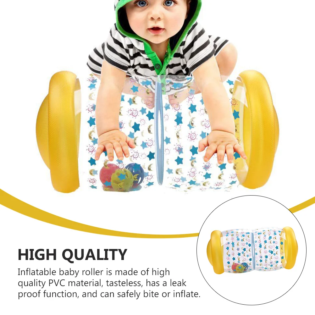 Équipement d'entraînement gonflable de rouleau rampant de bébé pour la Coordination musculaire infantile pratique exercice rampant tapis de jeu de Pvc