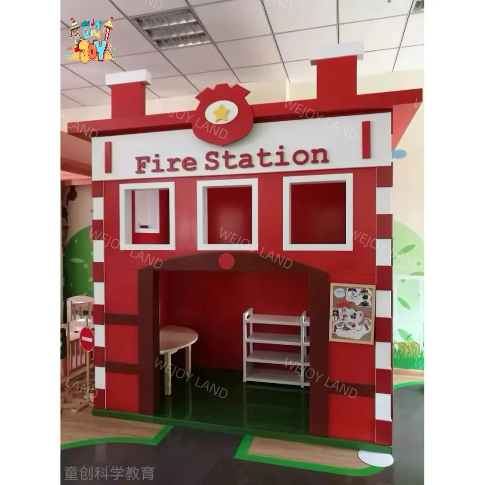 

Игровой домик «Удавай город», игровой домик, пожарная станция, домик для ролевых игр, домашняя площадка, детское мягкое детское оборудование для игровой площадки в помещении