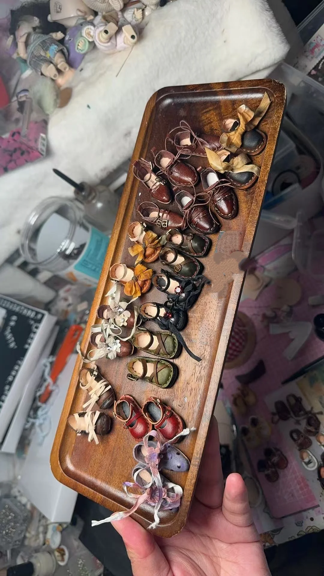 

(Новый стиль) Dula Doll Кожаные туфли ручной работы Blythe ob24 ob22 Landoudou Landazz Body Аксессуары для кукол