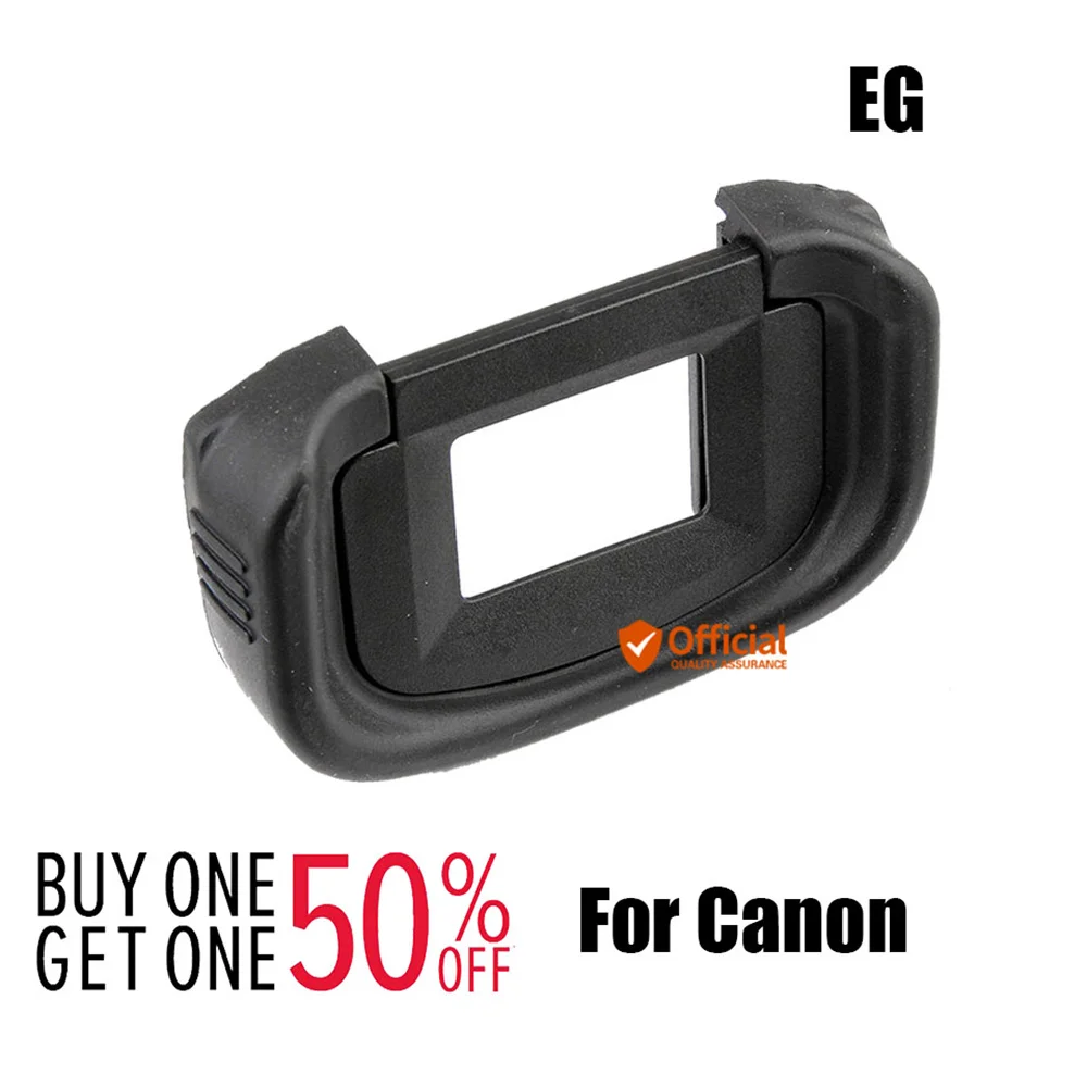 2x Eyecup EG Eye Cup piece Eyepiece Finder Diopter Viewfinder Silicone Rubber Frame for Canon EOS 5D Mark IV III 1D 1Ds 1DX C X