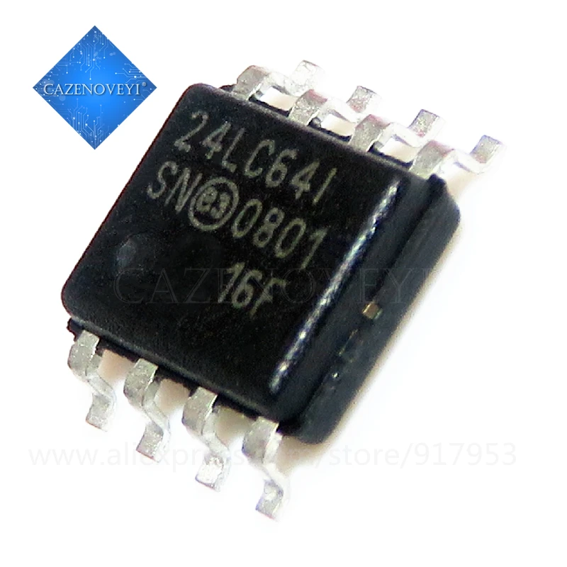Good product (10piece) 24LC64T-I/SN 24LC64T-I SN 24LC64 24LC64I 24LC641 new original In Stock Can provide image reference