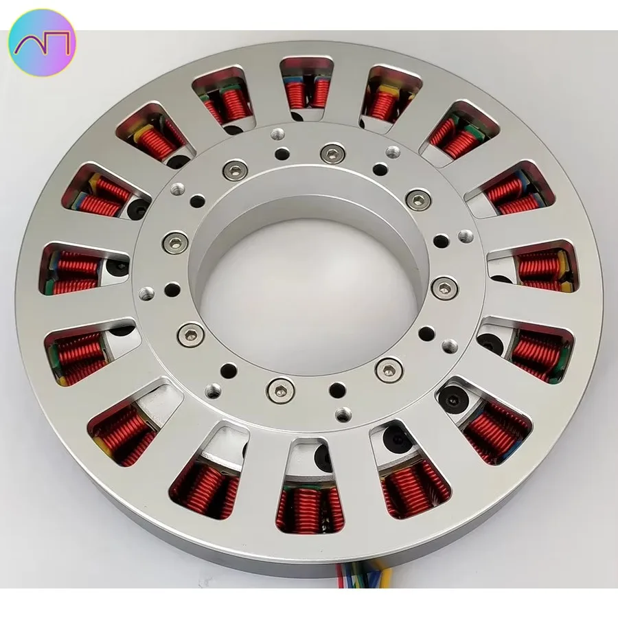 

700W 14810 Large Hollow Shaft Ultra Low Speed Disc DC Brushless Motor Flat Thin Motor Large Permanent Magnet Brushless DC Motor