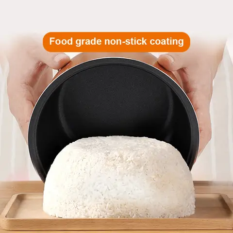 Bärbar riskokare för bil 2L elektrisk lastbil multikokare soppgröt matlagning matångare elektrisk lunchlåda 12V eller 24V 10 best sales rais-kokare - №6