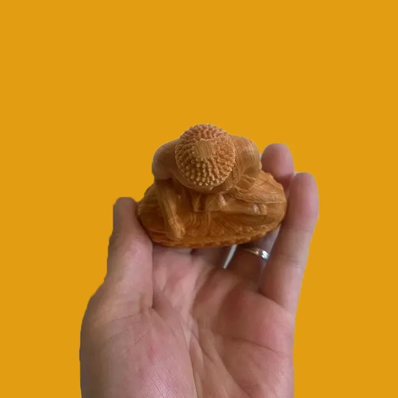 Natural Cypress Lndia Shak yamuni Buddha Characters Figurines Hand Carved Solid Wood Home Room Office Feng ShuiDecoration Statue - Image 6