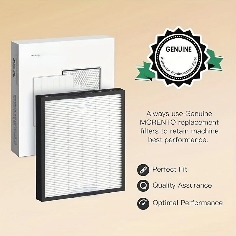 Paquet de 2 filtres de remplacement pour purificateur d'air d'origine HY4866 pour purificateur d'air HY4866, Version originale