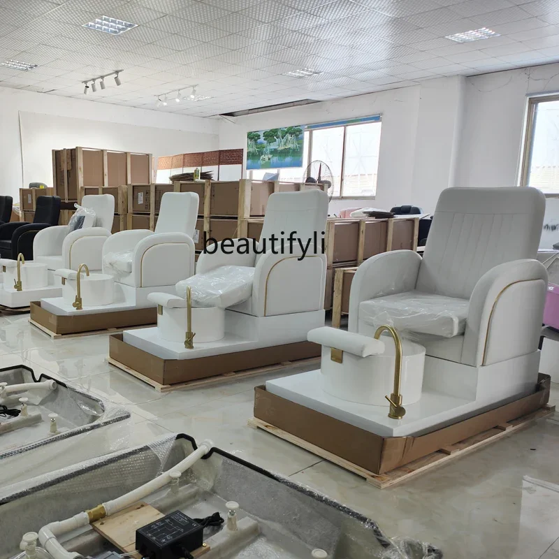 

smt14 Intelligent Automatic Multi-Functional Nail Beauty Foot Bath Dedicated Foot Washing Sofa Massage Chair