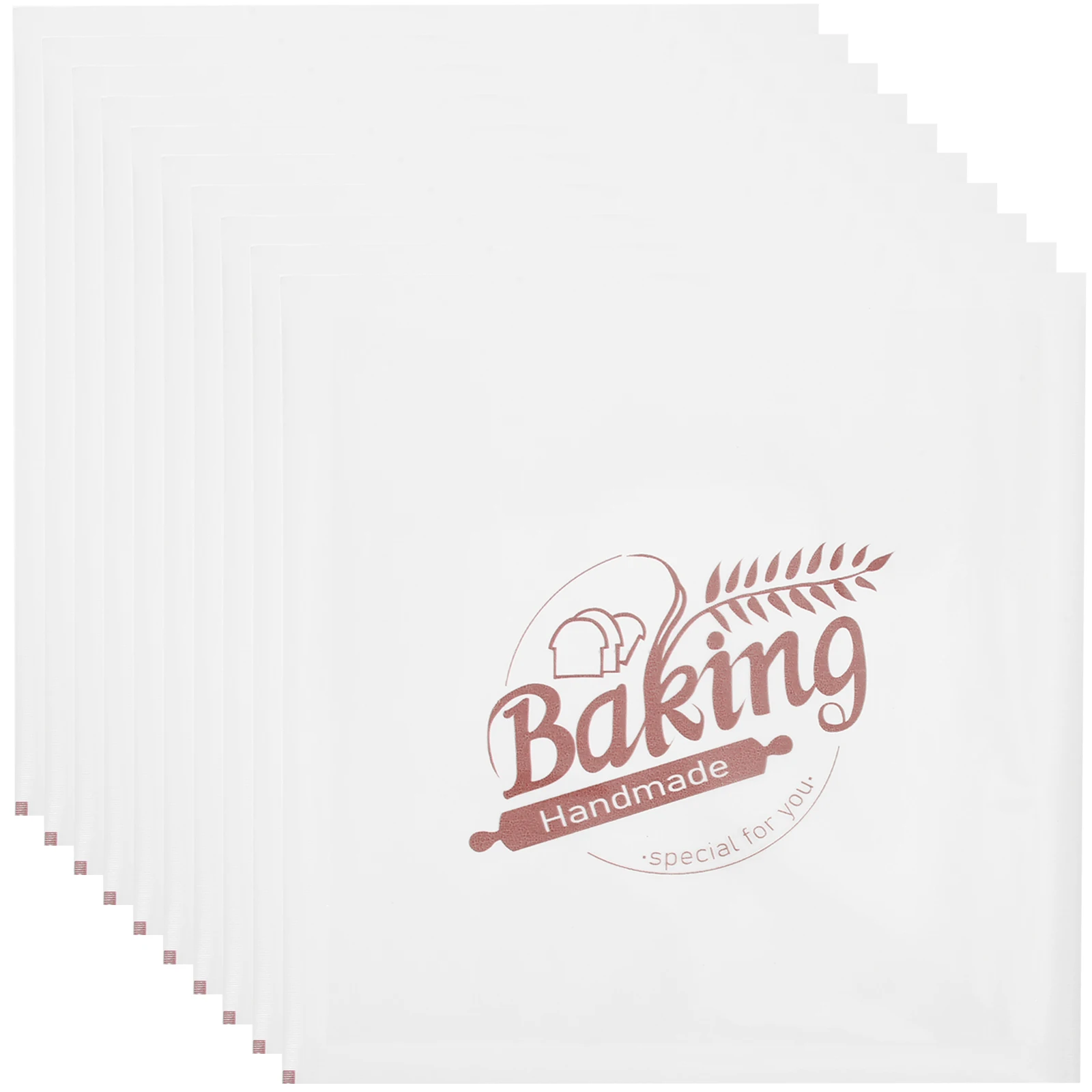 

100 Pcs Bread Machine Bag Sealing Set Party Favor Bags Paper Donut Bakery Small