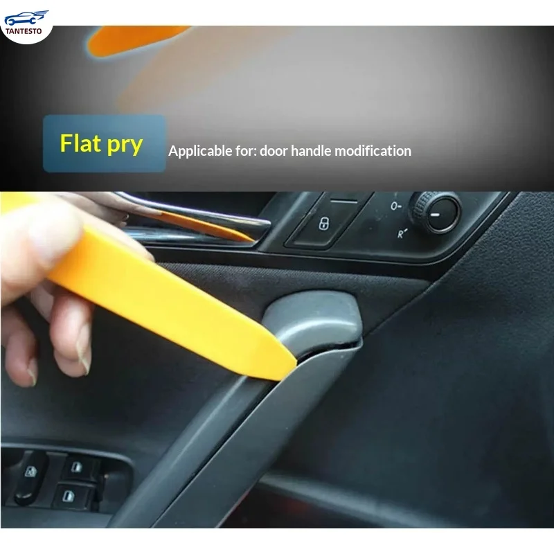 Auto Door Panel Clip Removal Tool Pry Tools for Clips, Auto Repair, Car Audio, and Interior Fasteners