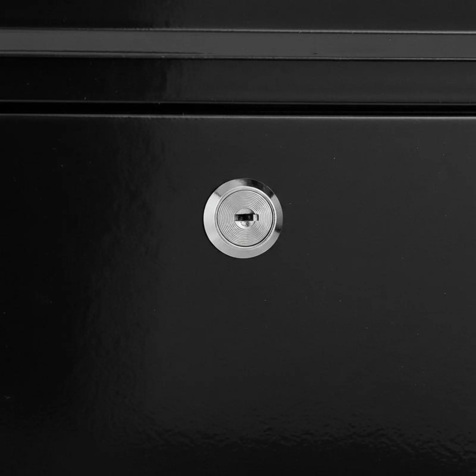 6 Pieces Lockable Mailbox Slanted Top Metal Wall Mailbox Outdoor Letter Box Large Capacity for Front Porch