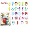 26 pcs letter