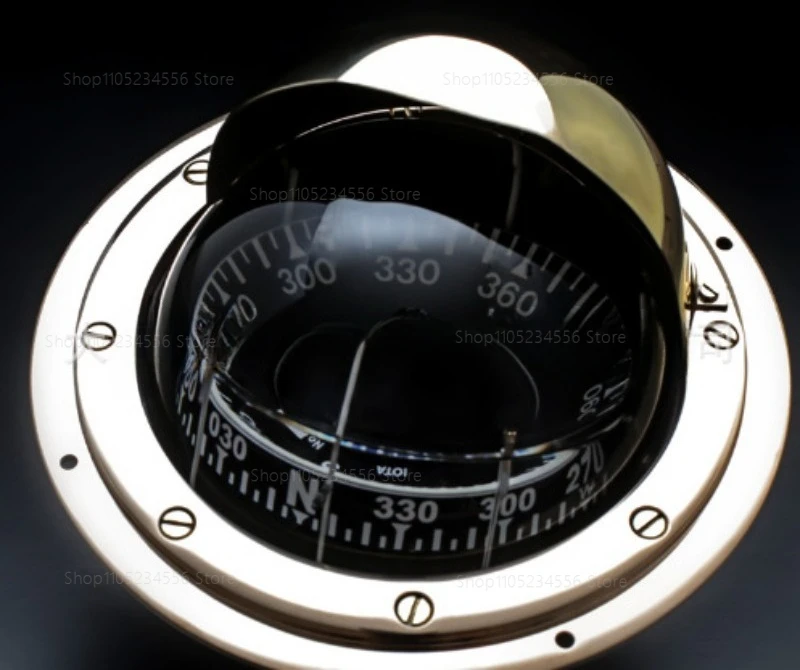 Marine Sextant Boat Navigation Altimeter Celestial Positioning Instrument Antique Nautical Tool Ship Positioning Device