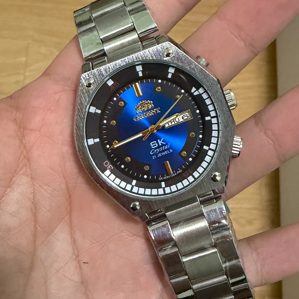 2026 Hot AAA Orient Original Brand Quartz Watches For Mens Multifunctional Auto Dual Calendar Week Date Wristwatch Male Clocks