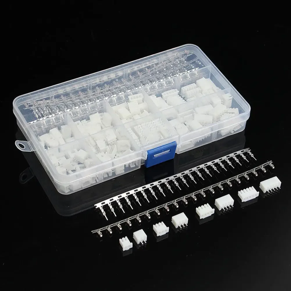 230/560PCS PH2.54 Connector Kit 2.54mm Pitch Terminal Kit/Housing/Pin Header Set JST Connector Wire Adaptor for Electronics DIY