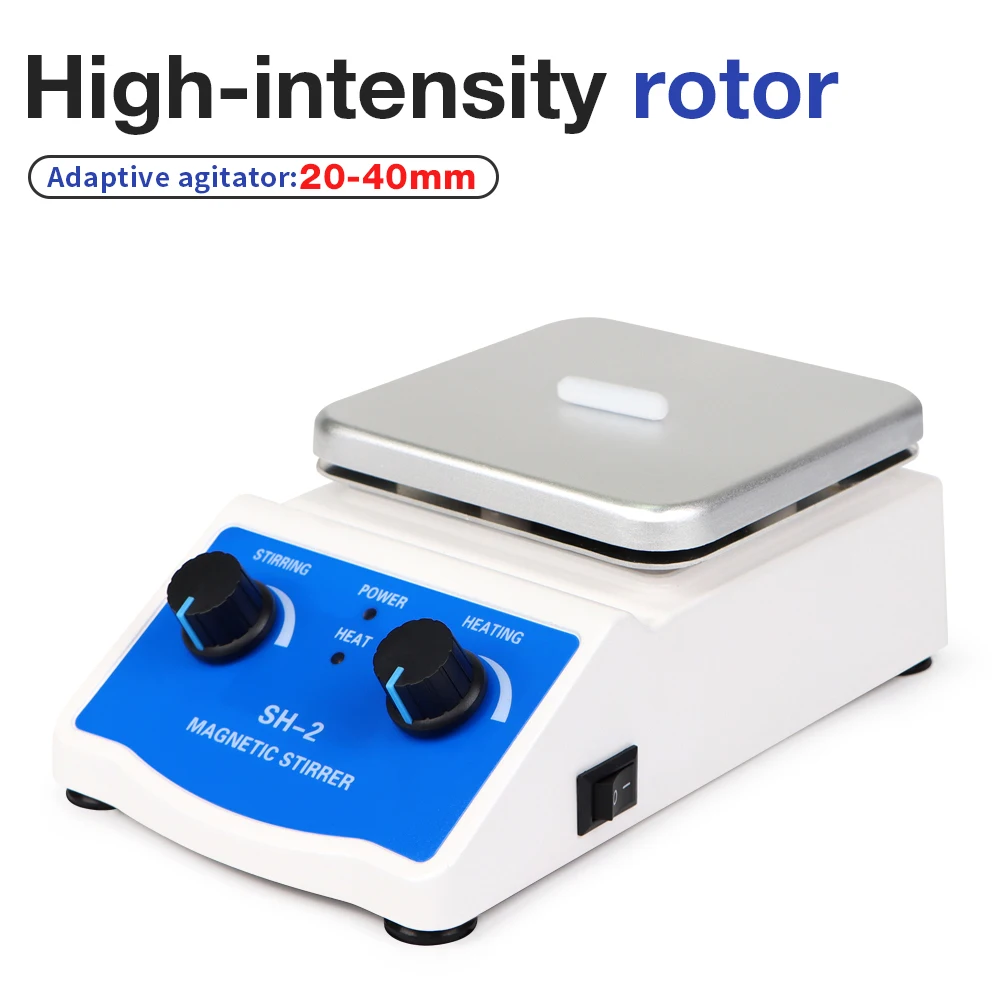 Heating Magnetic Stirrer Mixer 1000ml Mixing Machine Adjustable Laboratory Hot Plate Magnetic Stirrator Liquid Magnetic Mixer