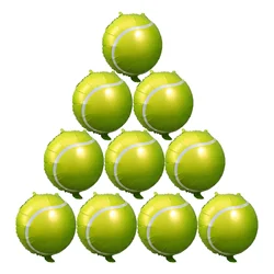 10 Pcs Inflatable Tennis Balloons Birthday Party Decorations Baby Balloons
