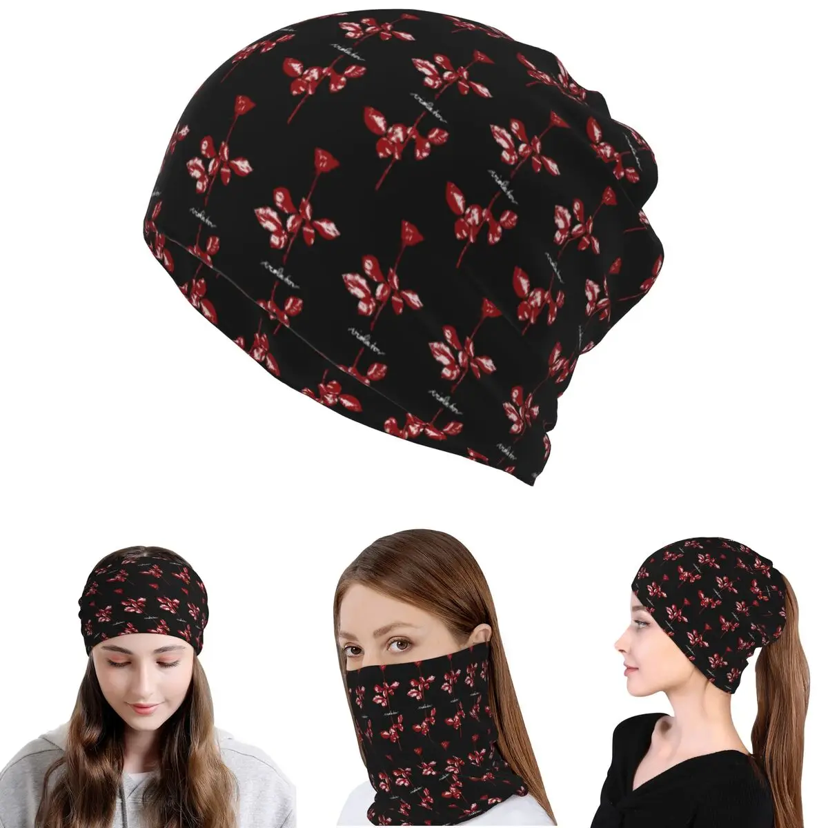 

Depeche Cool Mode Music Violator Bandana Neck Gaiter Wrap Scarf Multi-use Cycling Scarf Beanies Hat Unisex Adult Breathable