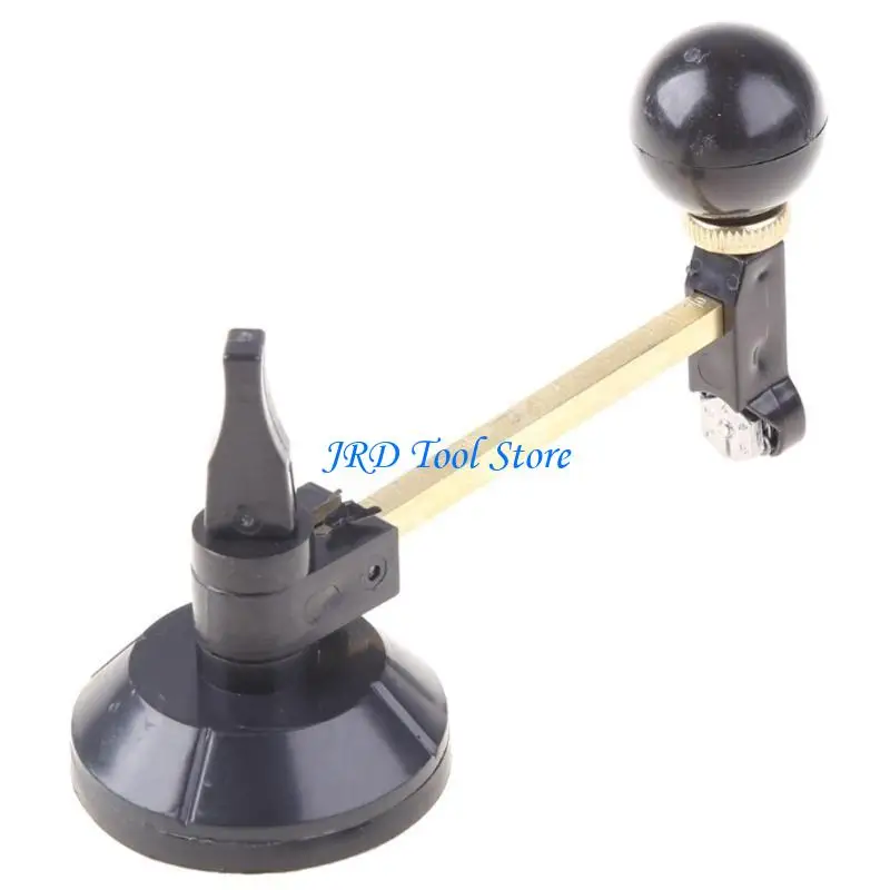 A2UD High-precision Glass Cutter with Scale Knob Window Adjustable Suction Cup Simple 6 Compasses Cutting