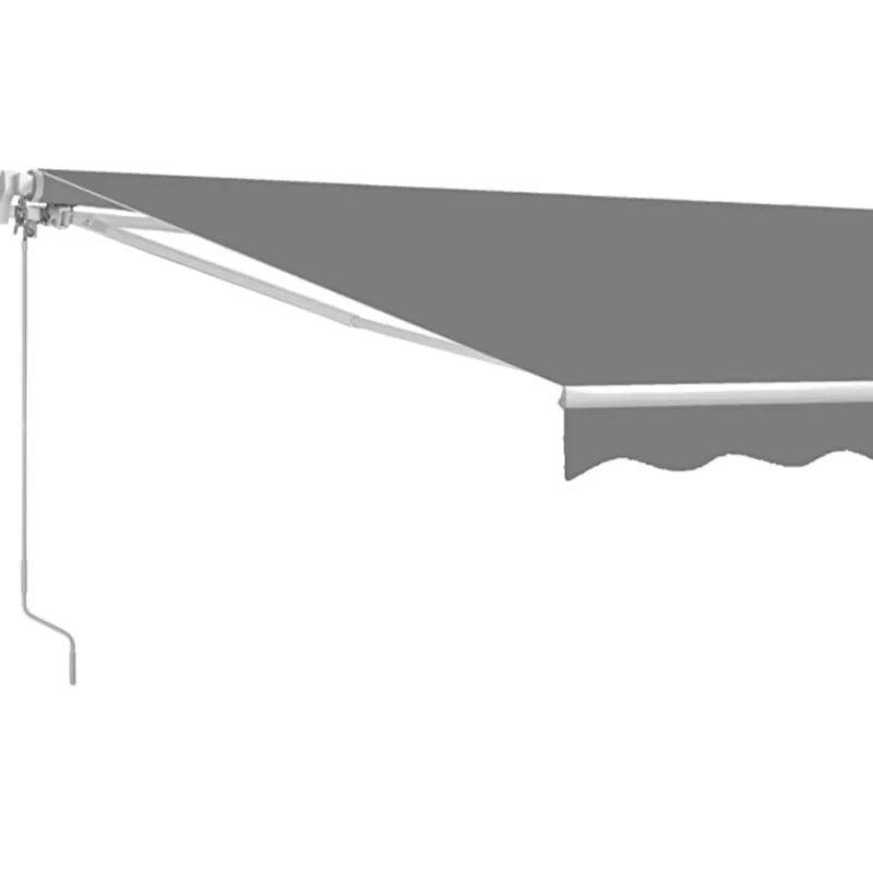 

2026 Sunflower Sunshade No Cassette Retractable KD Awning Outdoor 3X3M