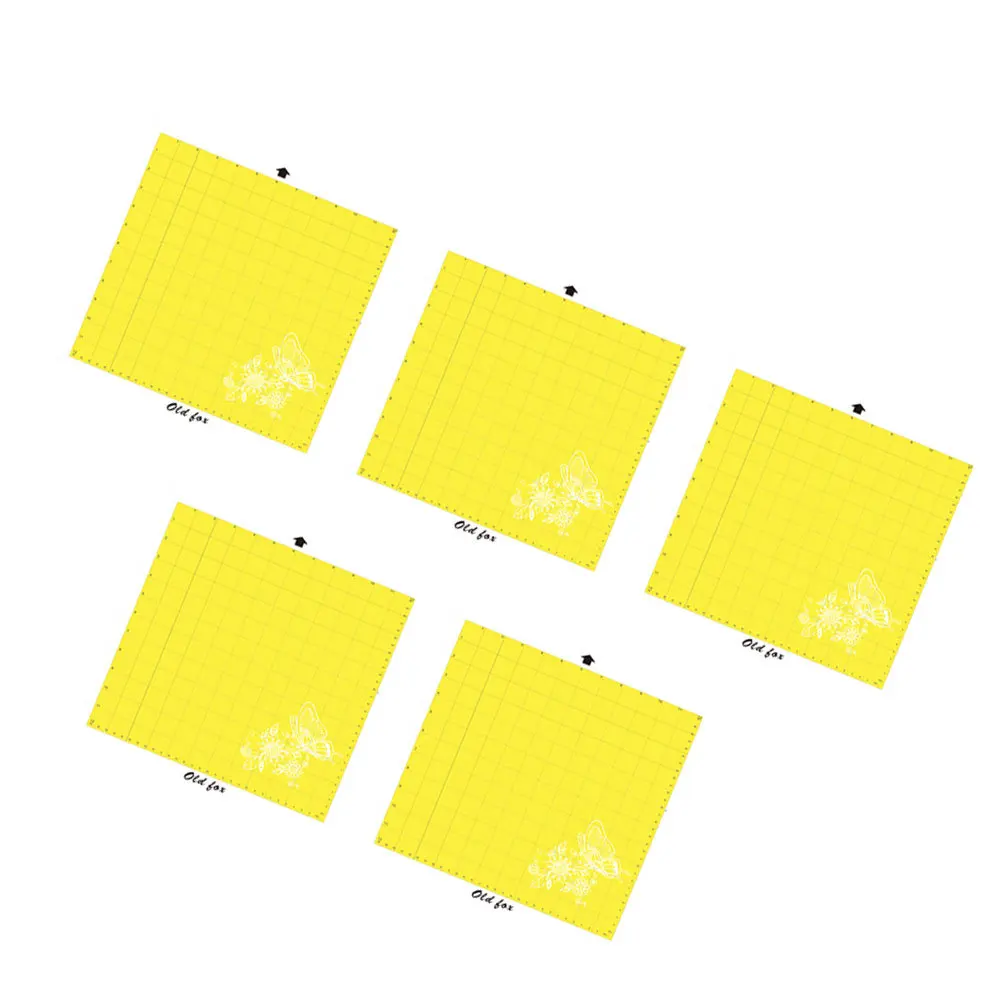 5 pcs 12 Inch Cutting Mat Self Healing Non Slip For Craft Quilting Geometry Scale Design Cutting Machine Pads Carving Boards