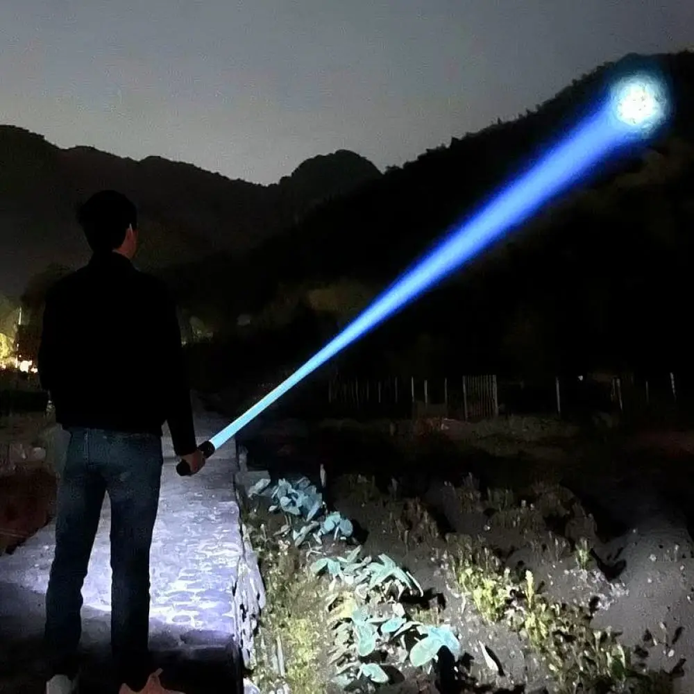 Rechargeable Led Flashlight High Intensity Torch For Outdoor Adventure Travel Household Emergency Compact Lighting