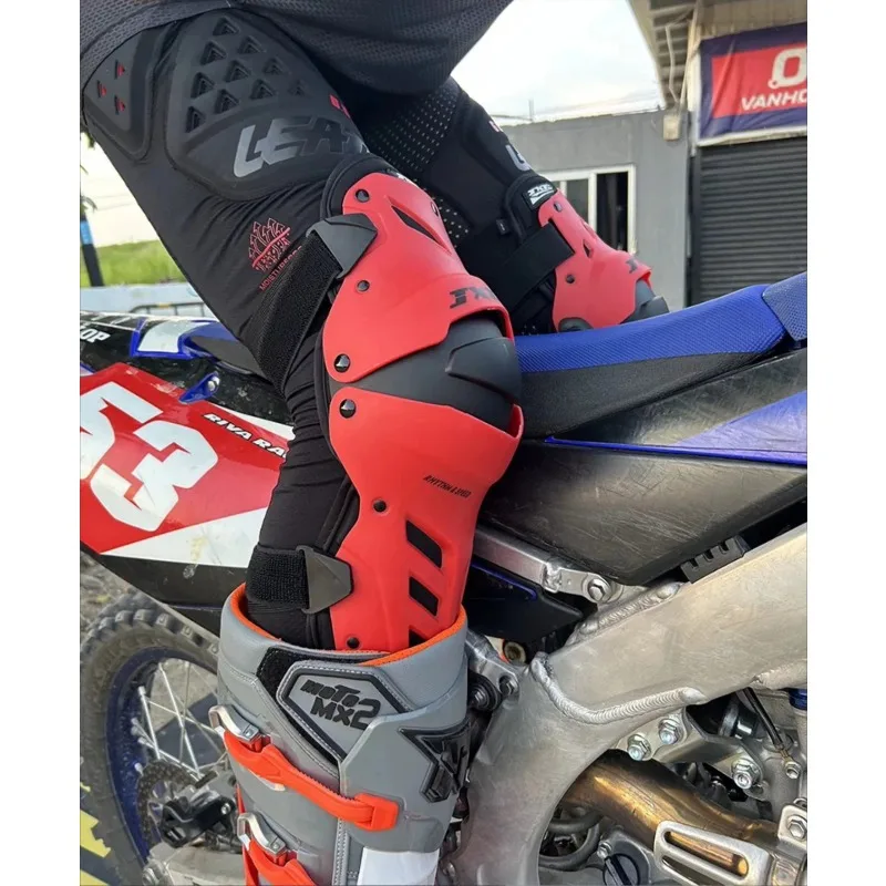 Motorcycle Knee Pads Shin Guards Protective Gear for Adults Hard Collision Avoidance Motocross Racing Knee Protector