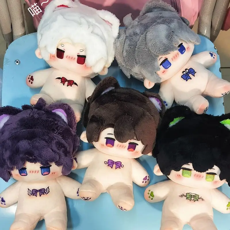 

Anime Love and Deepspace Rafayel Xavier Sylus Zayne Dress-up Cotton Dolls Cosplay Stuffed Plush Doll Body Plushie Toys Figure