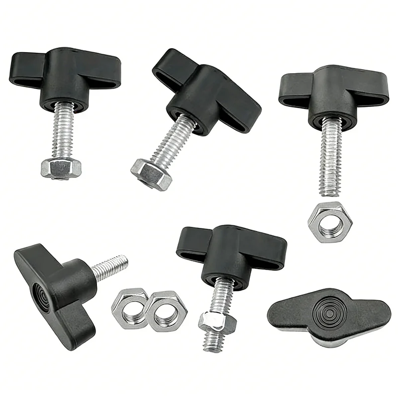 4 Set Knob Thread Clamp Knob Screw 1/4