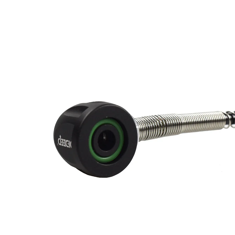 Adattatore DIDEEP testa giogo a connettore di gonfiaggio rapido da 8 mm per un facile gonfiaggio