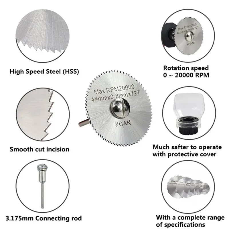 

[AA49] Mini Tool Accssory Set 121Pcs HSS Mini Drill Bit Diamond File Cut Off Saw Blade Polishing Sanding Cutting Kit