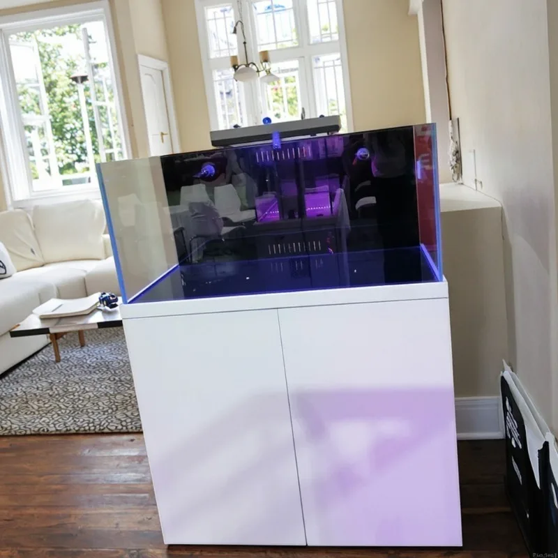 70 gallon ultra clear glass modern rectangular saltwater aquarium fish tank
